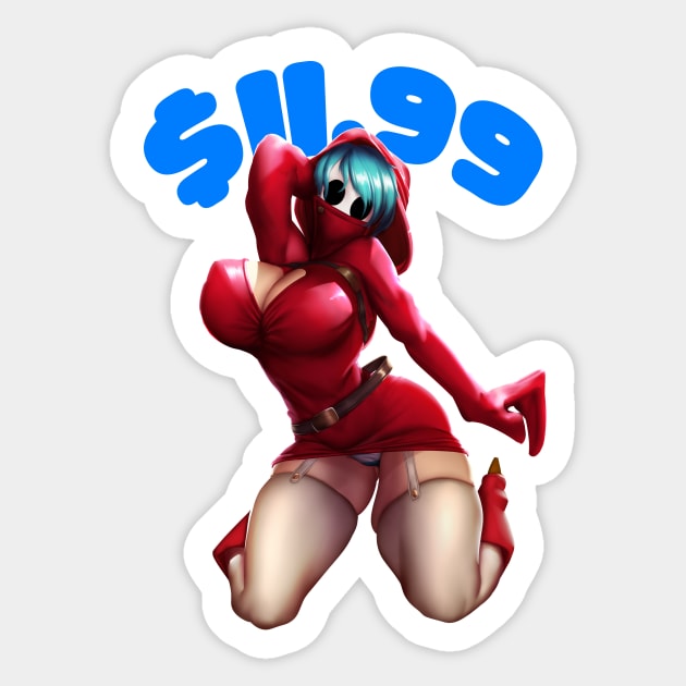 Shy Girl Sticker by DDxDD